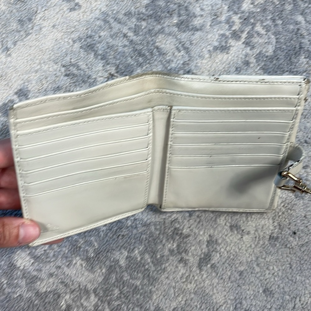 Gucci Guccissima Leather GG Logo Compact Bifold Wallet Piston Jackie Ivory - Picture 15 of 17